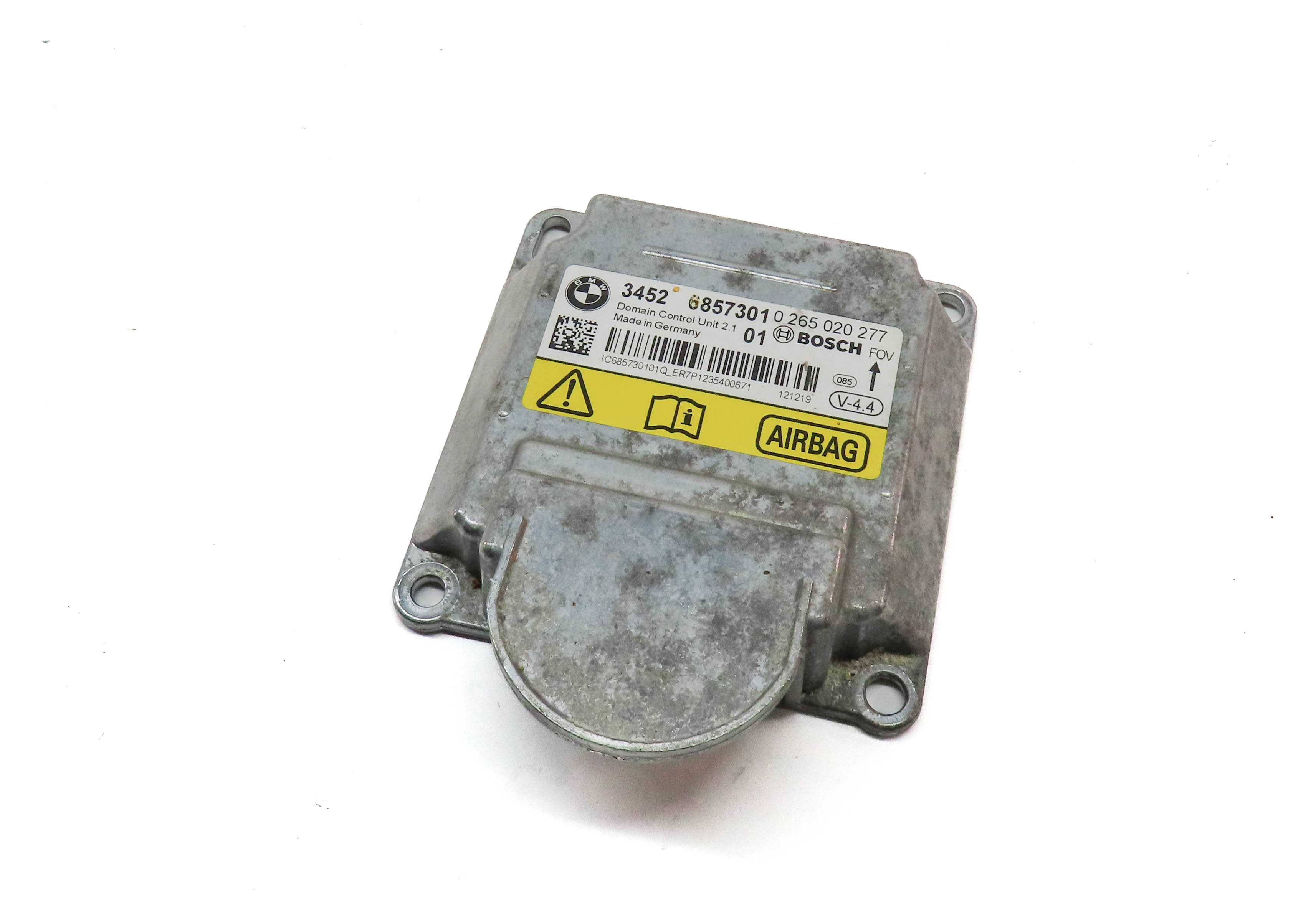 2013 BMW 740i 750i ALPINA F01 F02 ICM CHASSIS MANAGEMENT SRS BAG CONTROL MODULE — exact item pictured